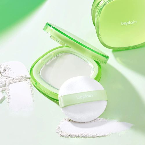 beplain Mung Bean Cotton Fit Powder Pact