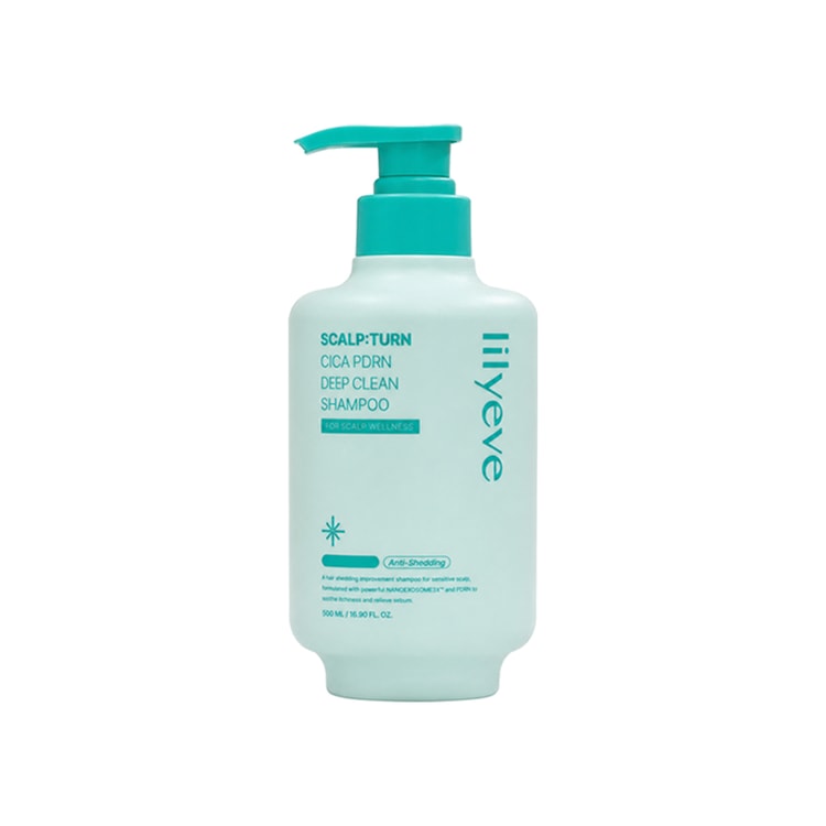 lilyeve Scalp:Turn Cica PDRN Deep Clean Shampoo