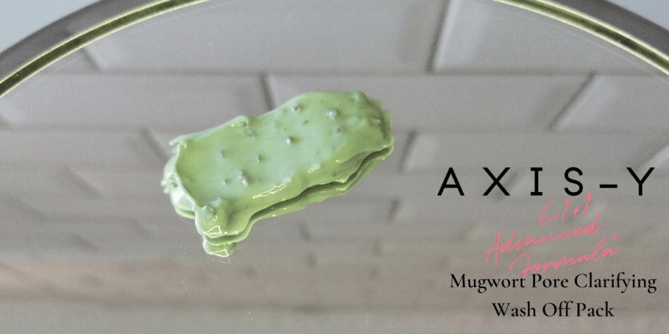AXIS-Y 艾草毛孔淨化水洗式面膜